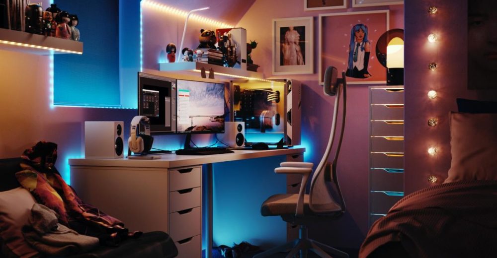ASUS Republic of Gamers da la bienvenida a la casa gaming con IKEA