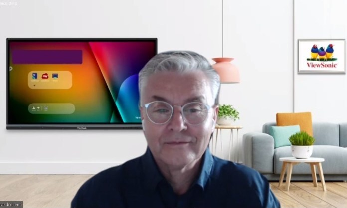 ViewSonic muestra sus nuevas líneas de soluciones visuales Ricardo Lenti, General Manager Latinoamérica de ViewSonic