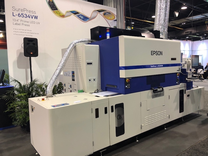 Epson SurePress quiere revolucionar la industria de las etiquetas