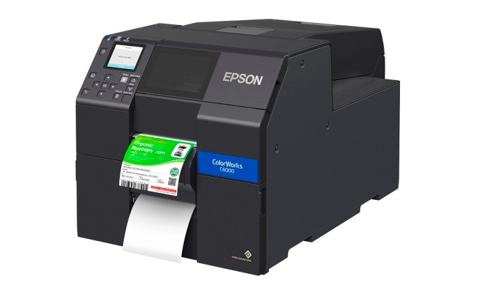 Epson consolida su posición en el mercado de etiquetadoras