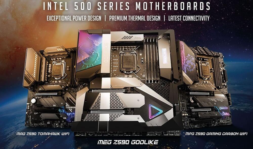 MSI lanza su Línea de Motherboards Serie 500 para Procesadores Intel de 11° Generación