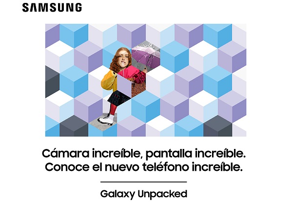 ¡Se viene un nuevo #GalaxyUnpacked! Descubre el nuevo teléfono increíble
