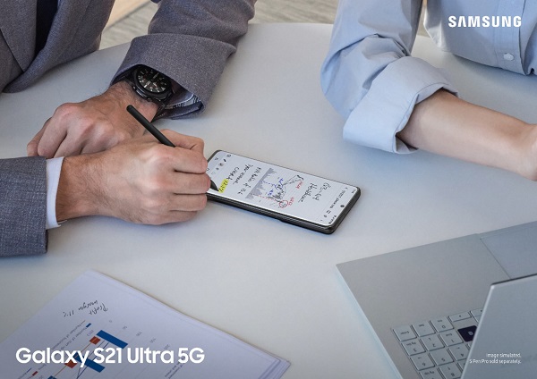 Cinco razones para elegir el Galaxy S21 como herramienta de teletrabajo