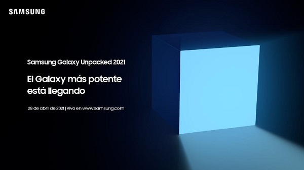 Samsung te invita al Galaxy Unpacked 2021