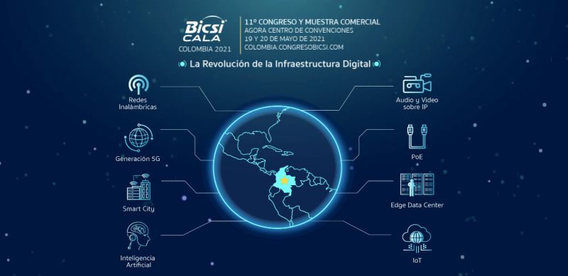 Cuenta regresiva para BICSI CALA Colombia 2021