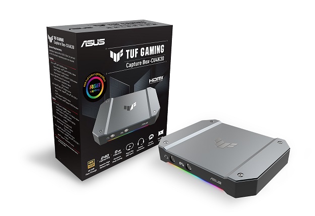 ASUS anuncia el TUF Gaming Capture Box