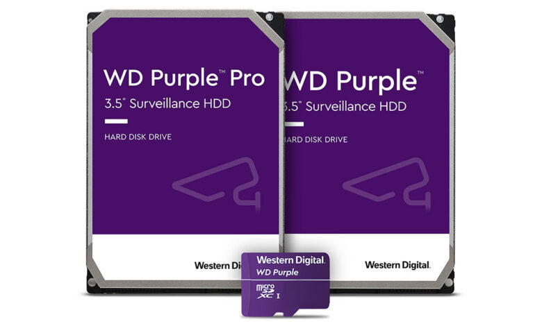 Western Digital expande su familia de discos rígidos WD Purple para videovigilancia