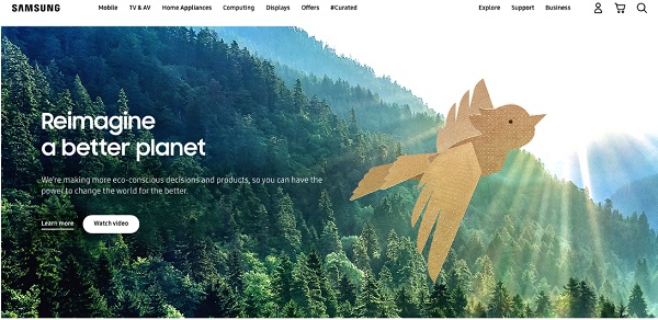 Samsung conmemora el mes del planeta con iniciativas de sostenibilidad