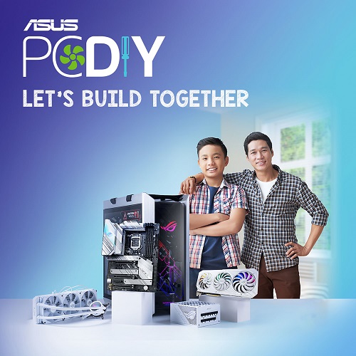 ASUS anuncia la campaña global Let’s Build Together PC DIY
