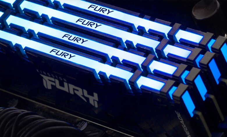 Kingston FURY presenta sus nueva memorias RAM para gamers y entusiastas