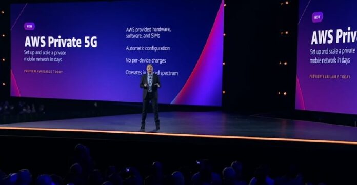 AWS anuncia AWS Private 5G