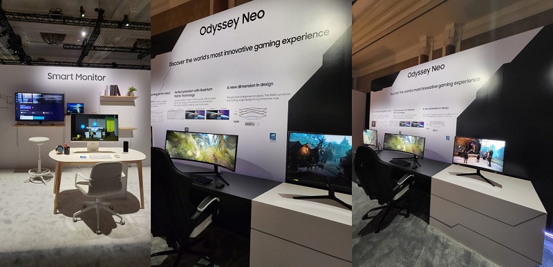 CES 2022: Samsung muestra su liderazgo en monitores con una línea 2022 versátil