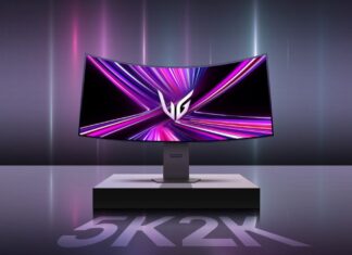 LG presentó el primer monitor plegable para juegos 5K2K del mundo LG Ultra Gear 6X9