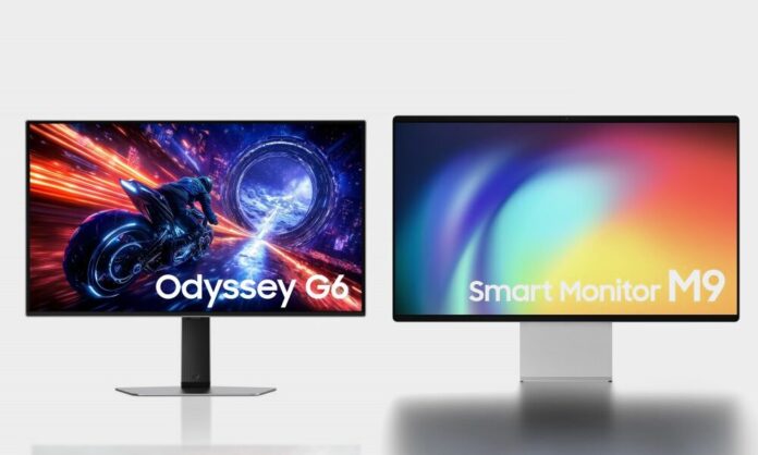 Monitores Odissey G6 y Smart Monitor 9