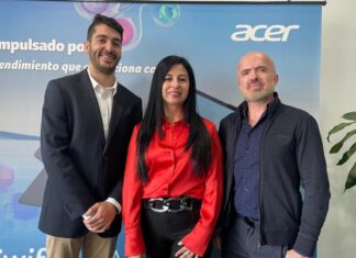 Acer y la democratización de la IA en Colombia: tecnología avanzada para todos Igal Daniels, Liliana Rodríguez, Silvio García