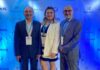 Globaltek celebra 30 años de innovación y ciberseguridad Armando Carvajal, Socio Fundador; Karina Cruz, Directora Administrativa y Financiera; y Pedro Muñoz, Socio Fundador, de Globaltek.