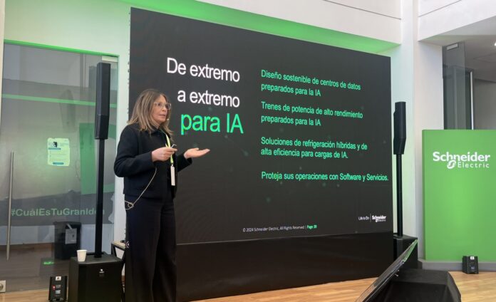Marta Sánchez, VP Secure Power & Data Centers para Sudamérica en Schneider Electric.