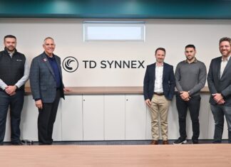 TD SYNNEX democratiza el acceso a las soluciones de seguridad empresarial de Broadcom Bruno Ramos, Patrick Dahn, Sebastián Brenner, Facundo Araujo y Dori Varas