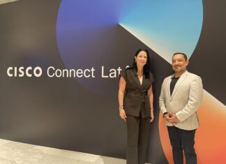Cisco 360, el nuevo programa de partners que impulsa la innovación y digitalización Alba San Martín, Senior Director Latin America Partner Organization, y Gustavo Velázquez, Sr. Manager Partner Operations LATAM Architectures, Enablement, Engineering & SMB, en Cisco.