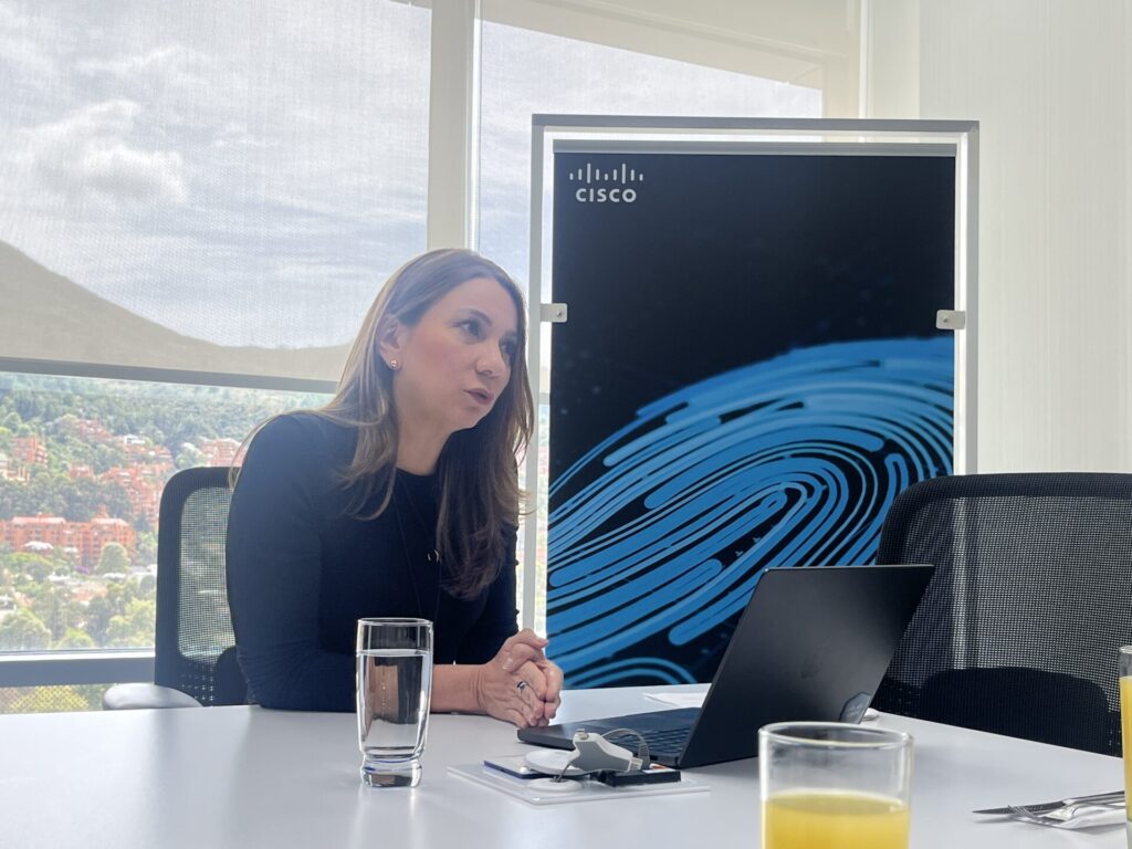 Sandra Eslava, Gerente General en Cisco Colombia.