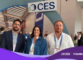 Manuel Arce, de Latamly: “El CES es el escenario clave para potenciar el crecimiento de nuestros aliados estratégicos” Manuel Arce, CRO; Virginia Forteza, PM y Diego bague, Sales Manager de Grupo Latamly, en CES 2026