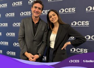 CES 2026: Inteligencia Artificial, Salud Digital y Robótica como los principales ejes de innovación John-Kelley, Vicepresidente de CES y Director de la Exposición, y Grace Venes-Escaffi, Specialist, CES & Industry Communications