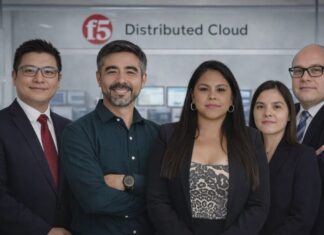 Licencias OnLine habilita casos de uso reales de F5 para acelerar la autonomía del partner Wilson Sigcha, Hernán Mella, Jannet Taboada, Diana Palomino y Jesús Ugalde equipo regional Licencias OnLine de F5.