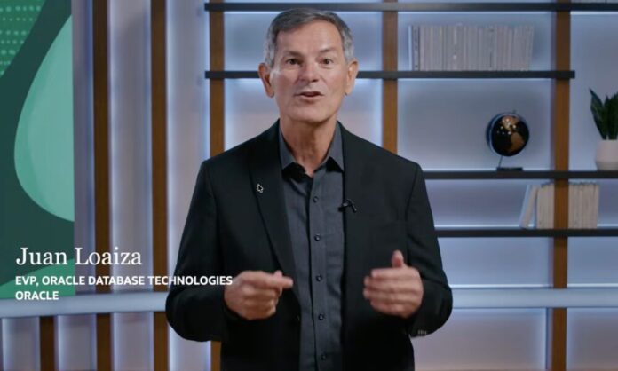 Juan Loaiza, Vicepresidente ejecutivo de tecnologías de bases de datos Juan Loaiza, Vicepresidente ejecutivo de tecnologías de bases de datos