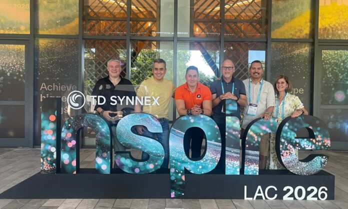 Ejecutivos de TD SYNNEX durante la última edición del Inspire LAC.