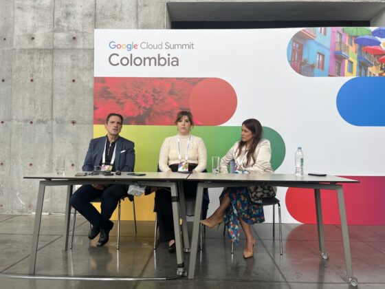 Conferencia de prensa de Google Cloud Summit Colombia