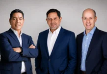 Rubriko expande su estrategia regional para optimizar el canal integrador Rafael Chavez, Alejandro Aramburu y Carlos Lira, de Rubriko