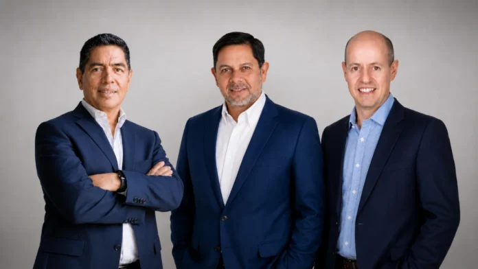 Rafael Chavez, Alejandro Aramburu y Carlos Lira, de Rubriko