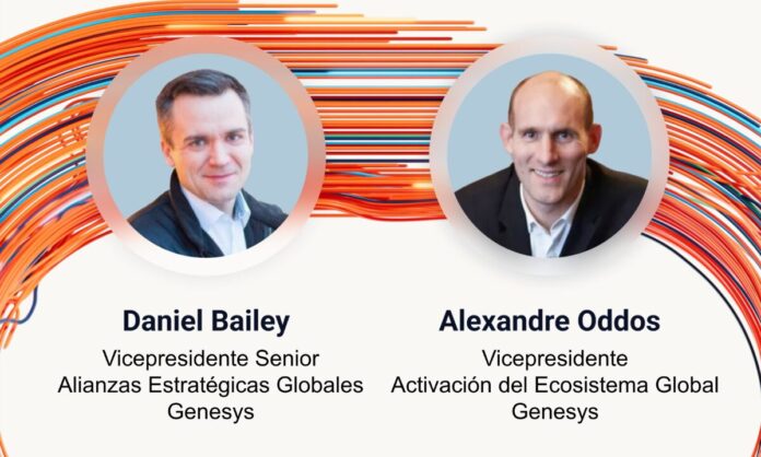 Daniel Bailey y Alexandre Oddos, de Genesys.