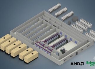 Schneider Electric y AMD lanzan el primer diseño de referencia de la plataforma Helios para acelerar el despliegue de fábricas de IA Schneider Electric y AMD.