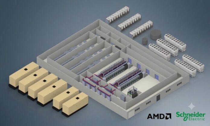 Schneider Electric y AMD.