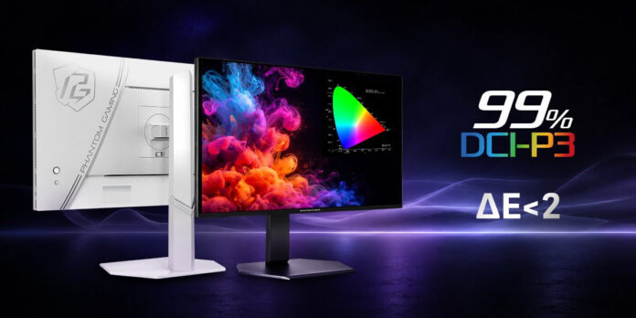 ASRock lanza los monitores Phantom Gaming PGO27QSA con panel QD-OLED_