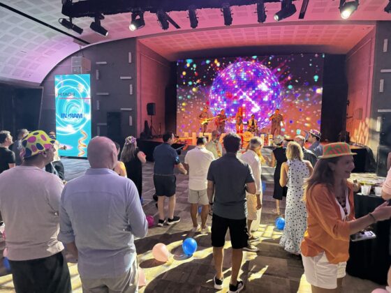 La m&uacute;sica tambi&eacute;n ocup&oacute; un espacio importante en el encuentro de Hitachi Vantara en la Riviera Maya