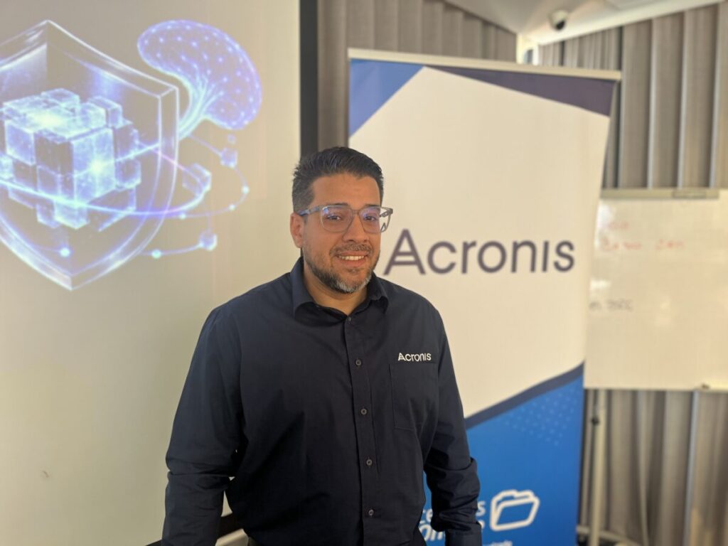 Arturo Madero, Cloud Service Advisor para América LAtina y el Caribe en Acronis.