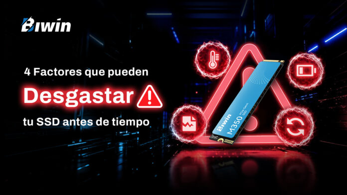 Biwin detalla los 4 errores que pueden acortar la vida útil de los SSD.