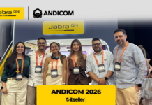 ANDICOM 2026: Jabra mostró cómo la IA transforma el trabajo híbrido Ejecutivos de Jabra en ANDICOM 2026.