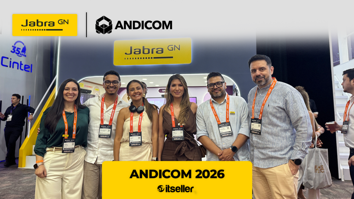 jabra-andicom-2026 Ejecutivos de Jabra en ANDICOM 2026.